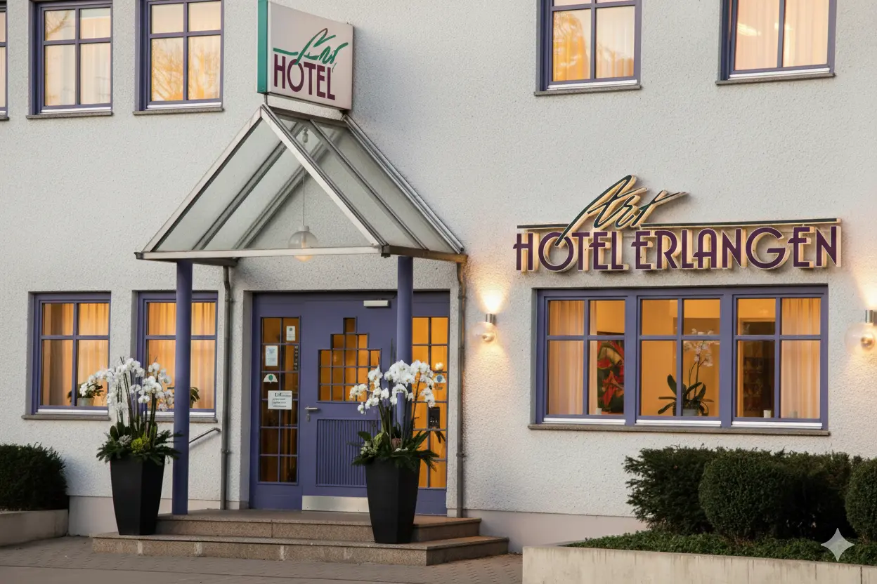 Art-Hotel Erlangen in Erlangen · Äußere Brucker Straße